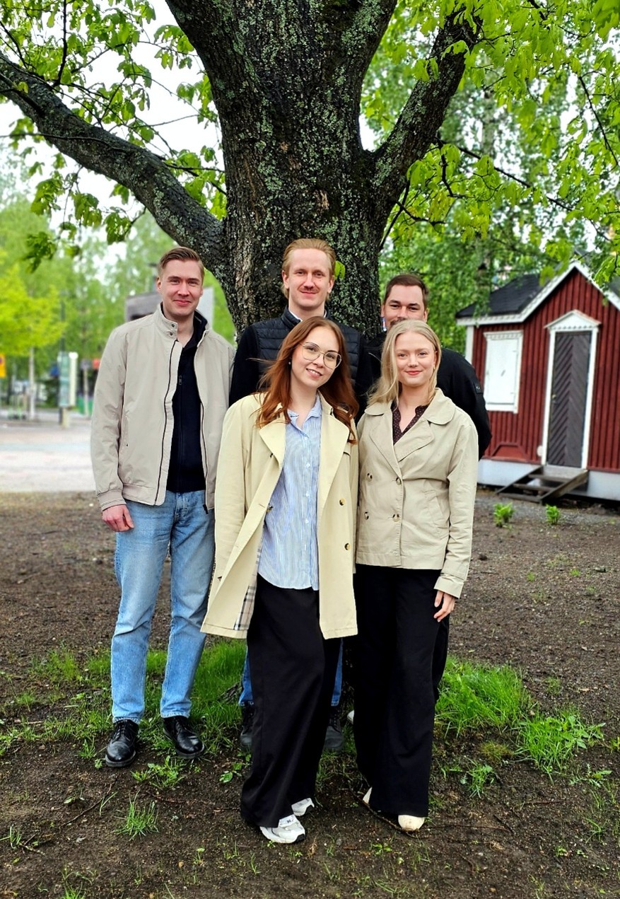 Kevään 2026 harjoittelijat